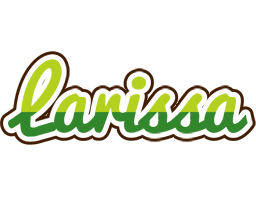 Larissa golfing logo