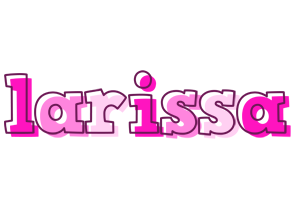 Larissa hello logo