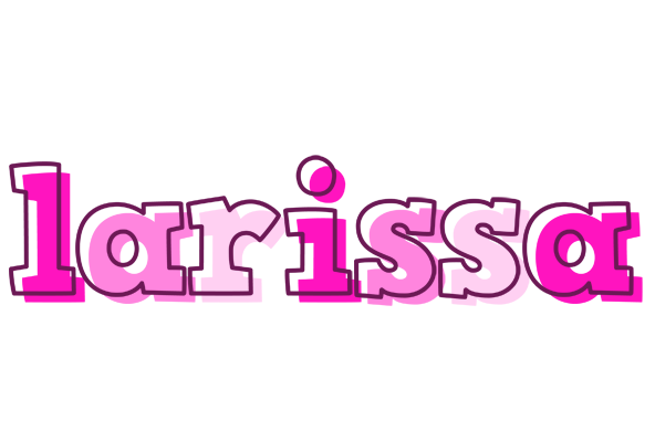 Larissa hello logo