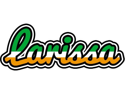 Larissa ireland logo