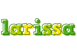 Larissa juice logo