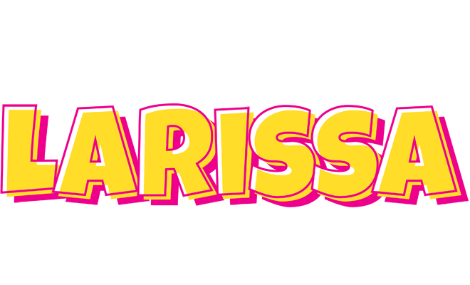 Larissa kaboom logo