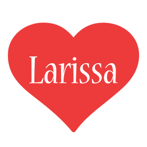 Larissa love logo