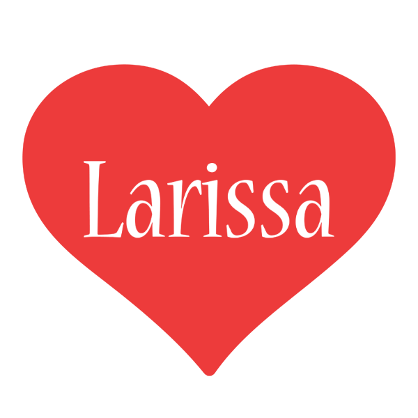 Larissa love logo