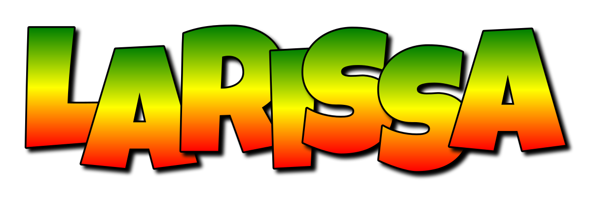 Larissa mango logo