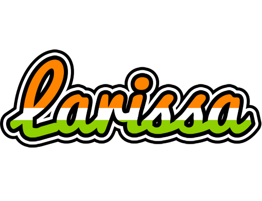 Larissa mumbai logo