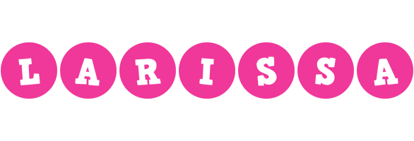 Larissa poker logo