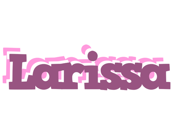 Larissa relaxing logo