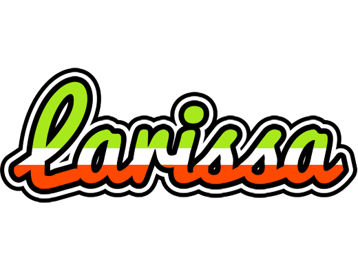 Larissa superfun logo