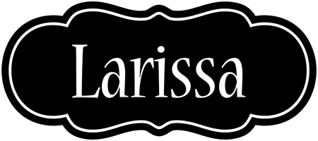 Larissa welcome logo