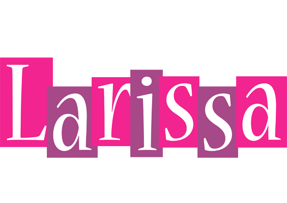 Larissa whine logo