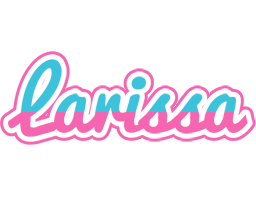 Larissa woman logo