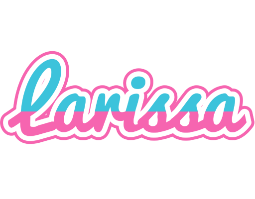 Larissa woman logo