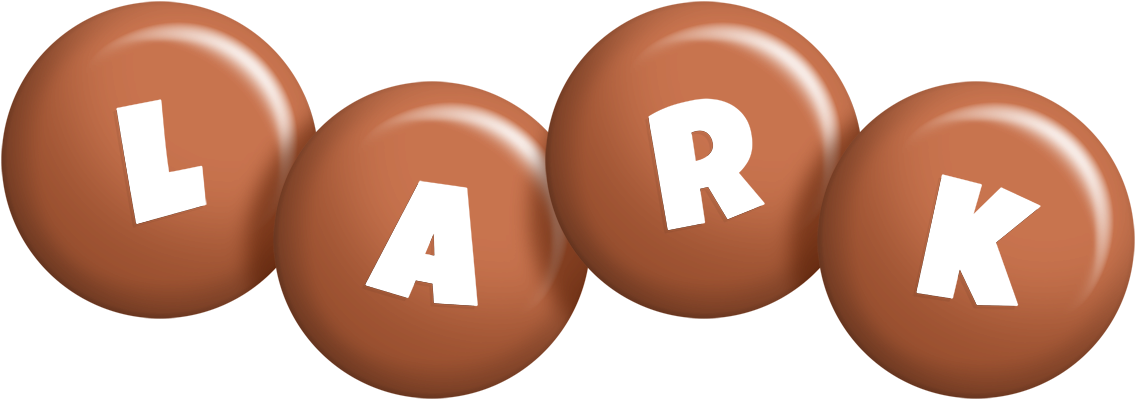 Lark candy-brown logo