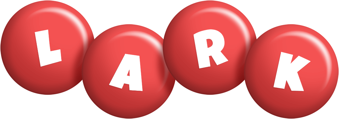 Lark candy-red logo