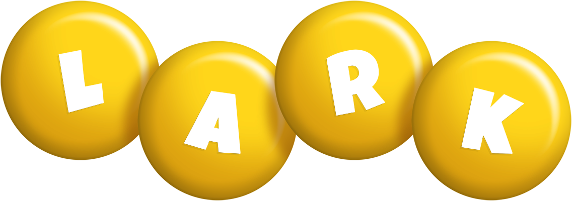 Lark candy-yellow logo