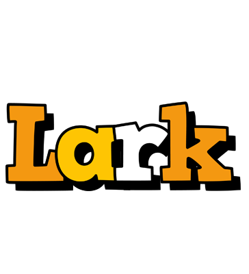 Lark cartoon logo