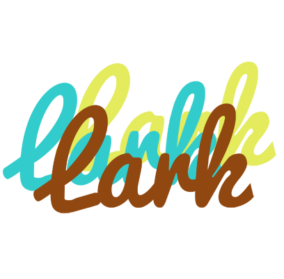 Lark cupcake logo