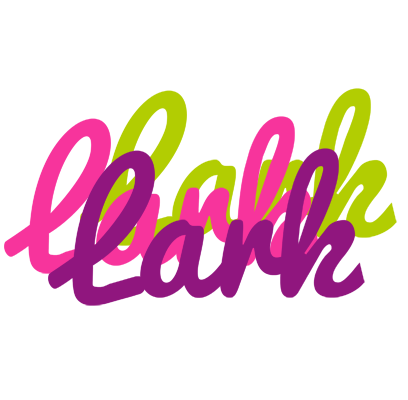 Lark flowers logo