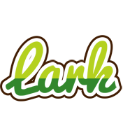 Lark golfing logo