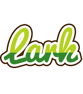 Lark golfing logo