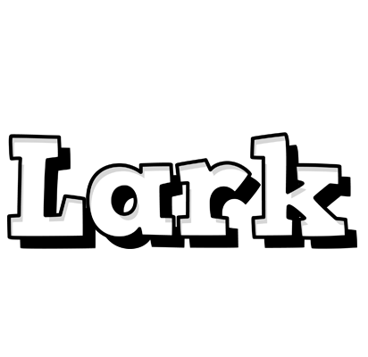 Lark snowing logo