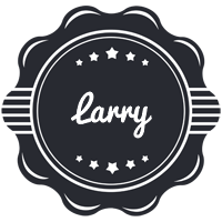 Larry badge logo