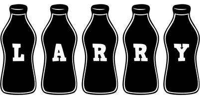 Larry bottle logo