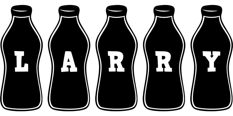 Larry bottle logo