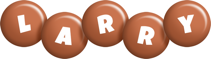 Larry candy-brown logo