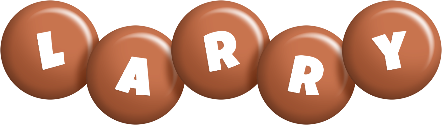 Larry candy-brown logo
