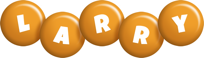 Larry candy-orange logo