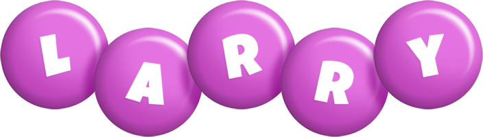Larry candy-purple logo