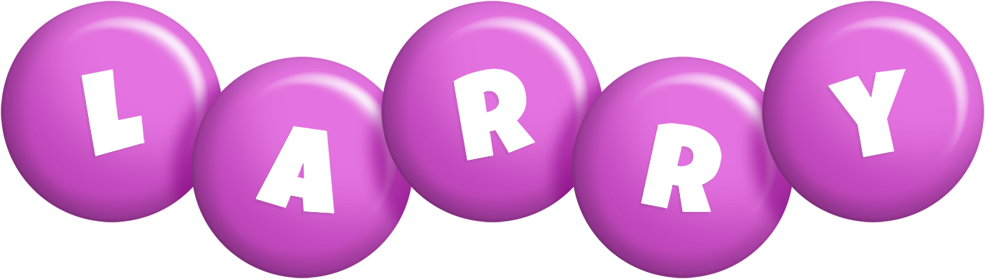 Larry candy-purple logo