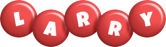 Larry candy-red logo