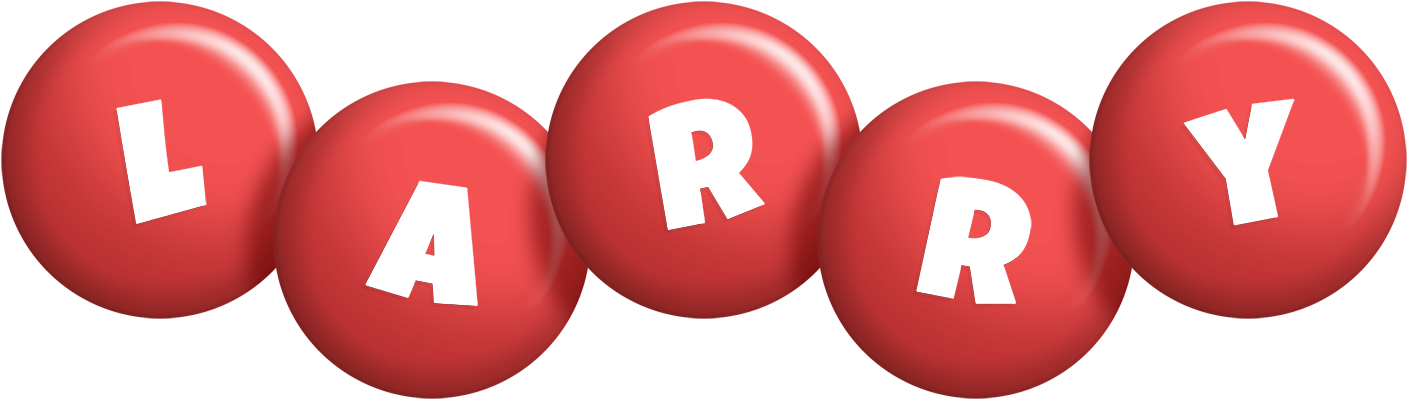 Larry candy-red logo
