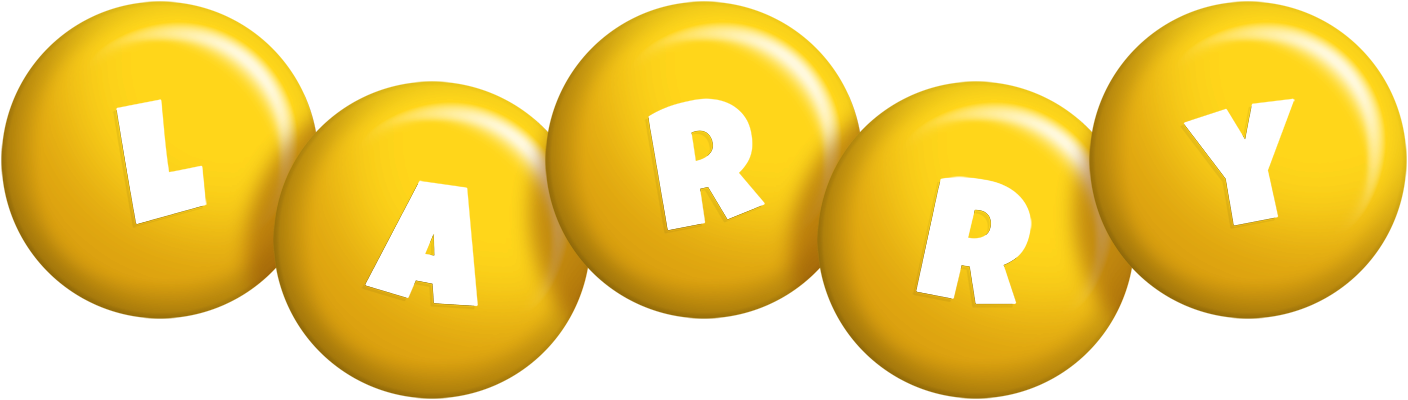 Larry candy-yellow logo
