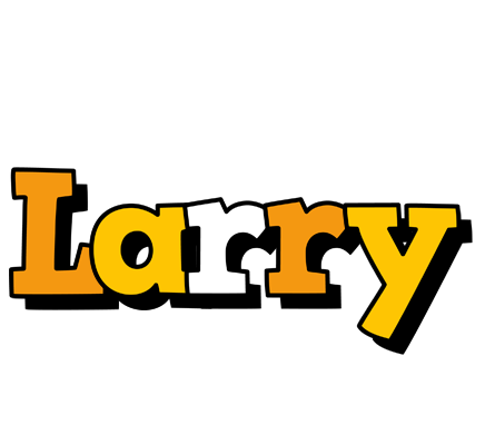 Larry cartoon logo