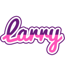 Larry cheerful logo