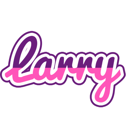 Larry cheerful logo
