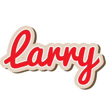 Larry chocolate logo