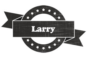 Larry grunge logo