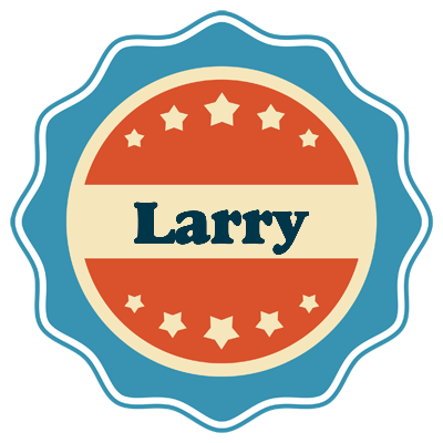 Larry labels logo