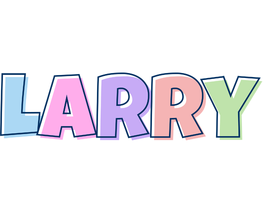 Larry pastel logo