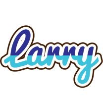 Larry raining logo