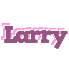 Larry relaxing logo