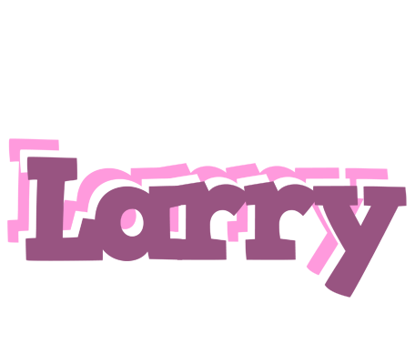 Larry relaxing logo