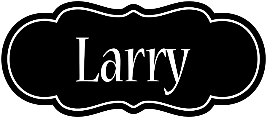 Larry welcome logo