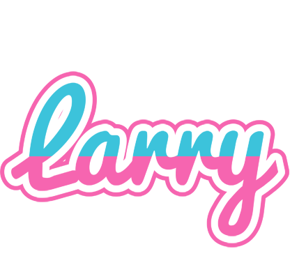 Larry woman logo