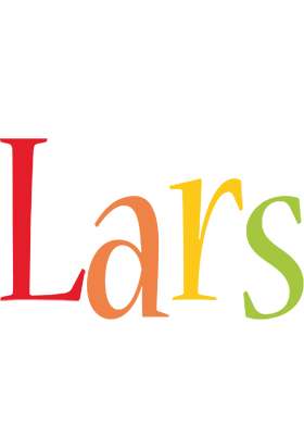 Lars birthday logo